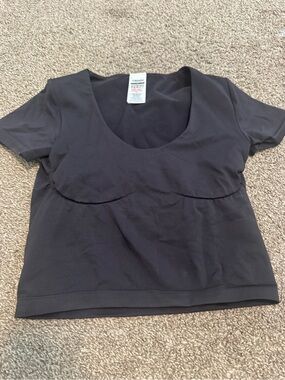 Gymshark Black Scoop Crop Top